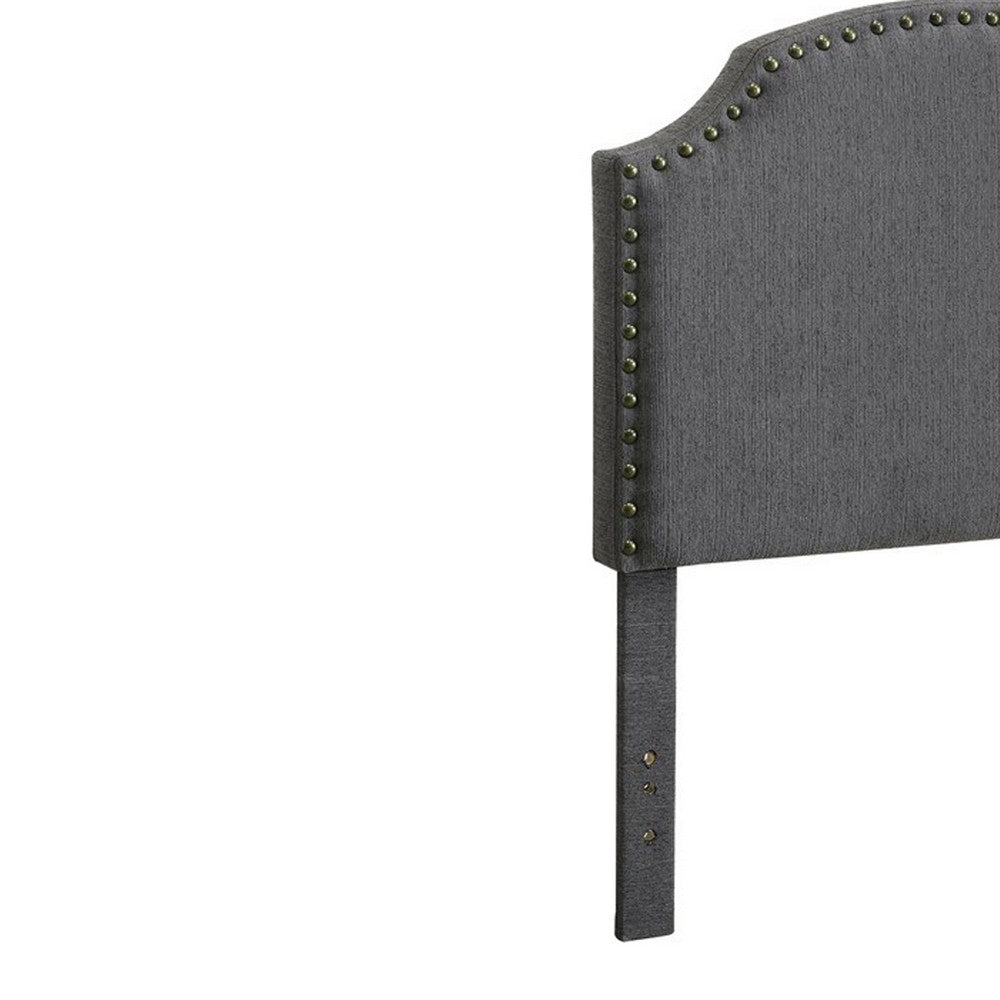Hasselt Gray Twin Size Headboard - FOA-CM7880GY-HB-T