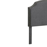 Hasselt Gray Twin Size Headboard - FOA-CM7880GY-HB-T