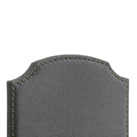 Hasselt Gray Twin Size Headboard - FOA-CM7880GY-HB-T