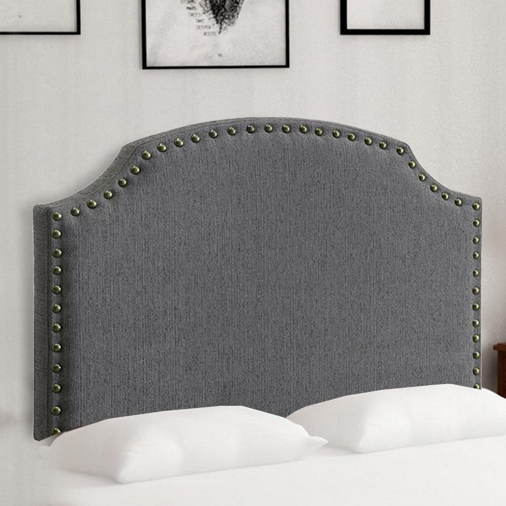 Hasselt Gray Twin Size Headboard - FOA-CM7880GY-HB-T