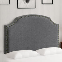 Hasselt Gray Twin Size Headboard - FOA-CM7880GY-HB-T