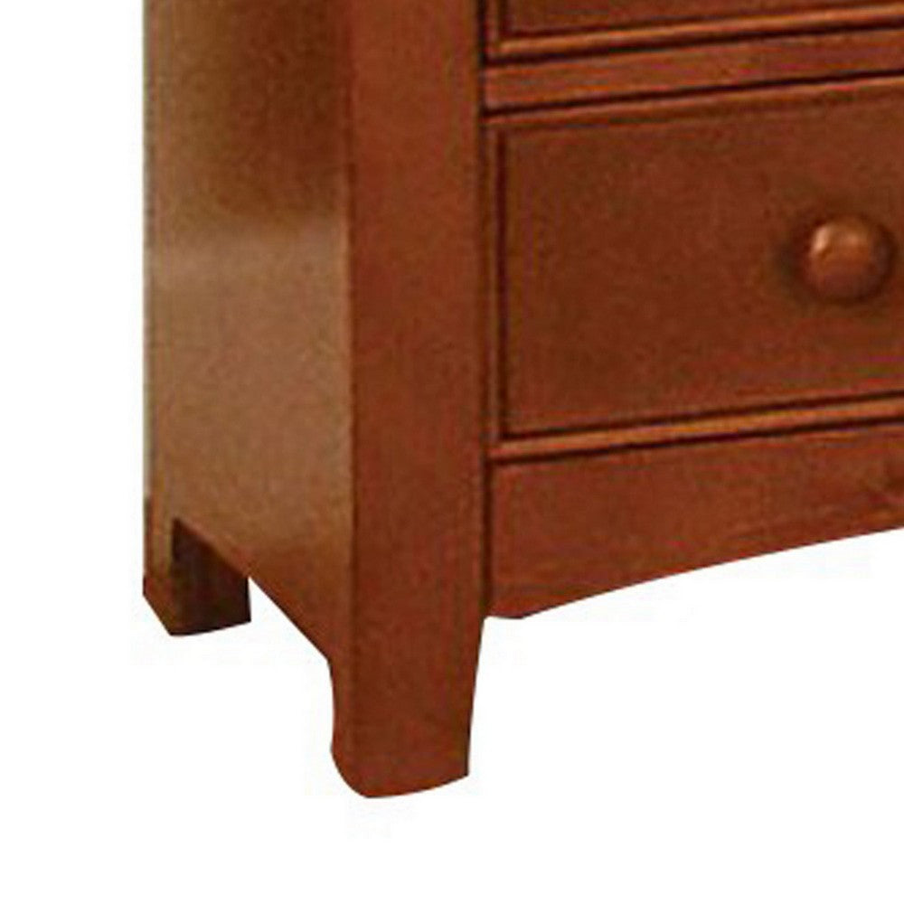 Commodious Transitional Wooden Chest , Brown - FOA-CM7905OAK-C