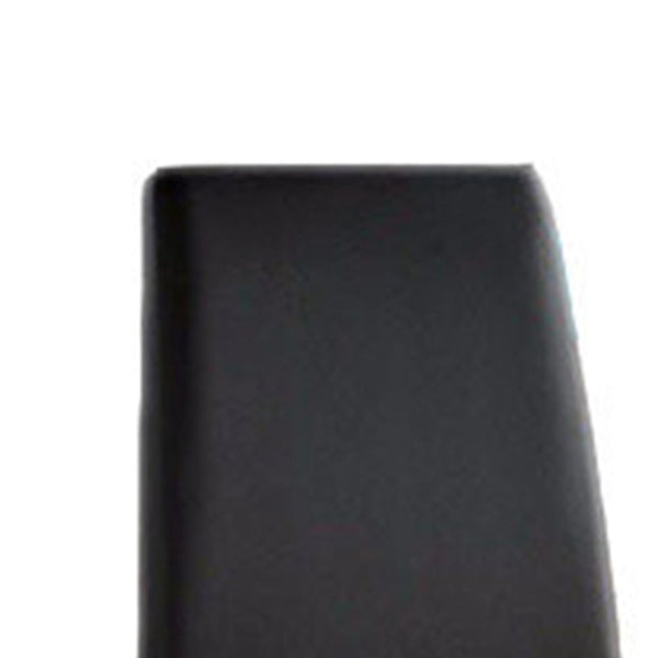 Glenview Contemporary Side Chair, Black Finish Set Of 2 - FOA-CM8370BK-SC-2PK