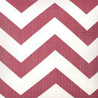 Zoe Contemporary Pillow, Red Chevron, Set of 2 - FOA-PL6022RD-S-2PK