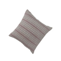 Contemporary Style Simple Traditionally Designed Set of 2 Throw Pillows, Red - FOA-PL6030RD-L-2PK