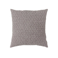 Contemporary Style Small Diagonal Patterned Set of 2 Throw Pillows, Brown - FOA-PL6037BR-S-2PK