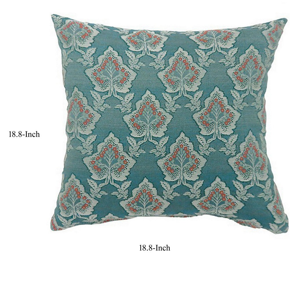 LULU Contemporary Big Pillows With fabric, Multicolor, Set of 2 - FOA-PL675L-2PK