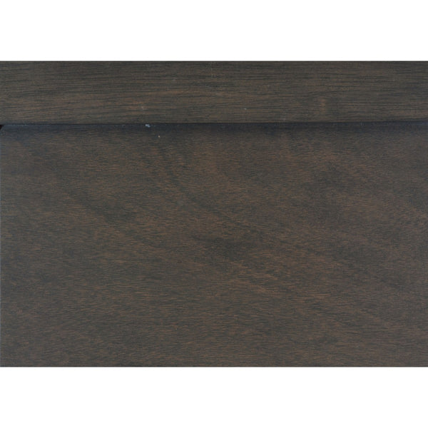 Traditional 5 Drawers Chest In Wood Dark Gray - BM174485
