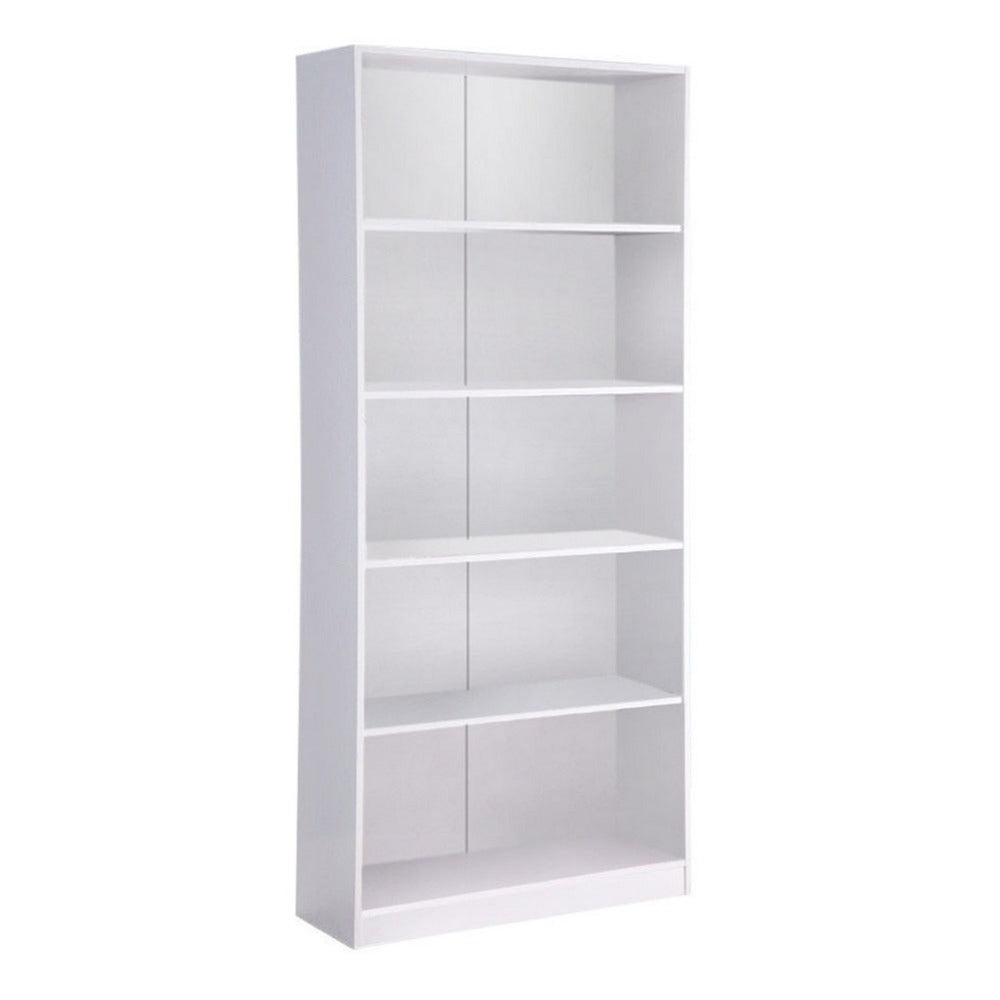 Minimalistic Yet Stylish Bookcase, White - BM144472