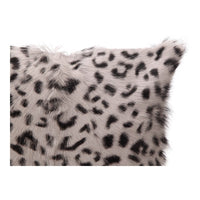 Spotted Goat Fur Pillow