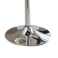 Polyurethane Swivel Barstool Silver Set of 2 - PDX-F1623