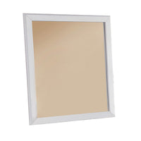 Mirror With Pine Wood Framing, White - PDX-F4255
