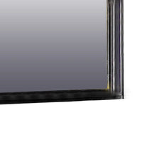 Alluring Polyresin Mirror With Solid Frame, Black - PDX-F4726