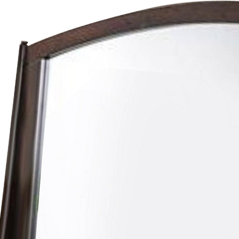 Contemporary Appeal Mirror, Varnish Oak - PDX-F4874