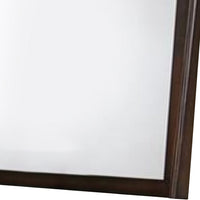 Contemporary Appeal Mirror, Varnish Oak - PDX-F4874