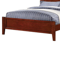Transitional Pine Wood Twin Bed, Panel Design Vertical Slats, Brown - PDX-F9047T