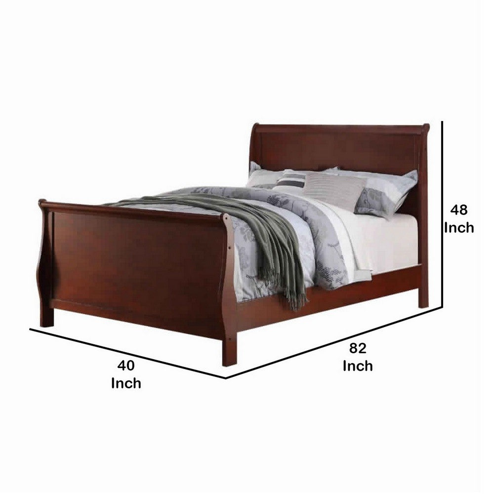 Magnificent Twin Bed,Cherry - PDX-F9231T