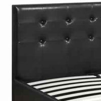 Vivid Full Bed WithDrawer,Black Pu - PDX-F9313F