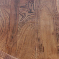 Bon 33 Inch Diamond Shape Acacia Wood Coffee Table With Smooth Top, Natural Brown- UPT-183796
