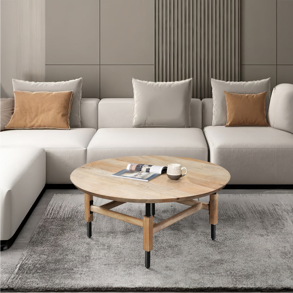 34 inch round coffee table discount