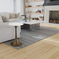 Tyler 20.5 Inch Accent Side Table, Round White Marble Top, Antique Brass Hammered Pedestal Base - UPT-315640