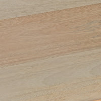 Geti 29 Inch Bedside Nightstand Table, Handcrafted Natural Oak White Mango Wood, 2 Drawer, Open Shelf - UPT-326512