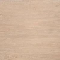 Nali Bedside Nightstand Table, 2 Drawers, Sandblasted Washed Ash White Mango Wood, Brass Knobs - UPT-326518