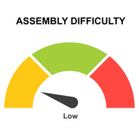 Elira 24" Backless Barstool with Handcrafted Mango Wood Saddle Seat | PVD Coating | Black Iron Legs | Gold Footrest - UPT-327535