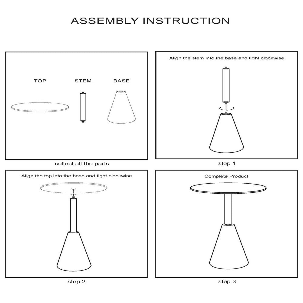 Zavra 21.5" Side End Drink Table | Aluminum Cast Craftmanship I Antique Brass with Crocodile Pattern - UPT-327666