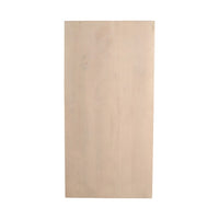 Wilhelm Coffee Table | 48" Curved Rectangular | Whitewash Mango Wood - UPT-329068