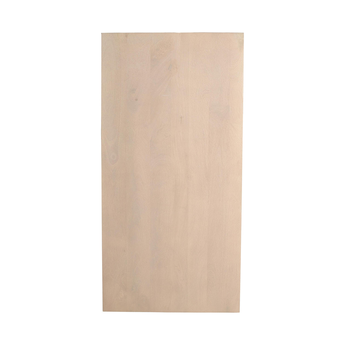 Wilhelm Coffee Table | 48" Curved Rectangular | Whitewash Mango Wood - UPT-329068