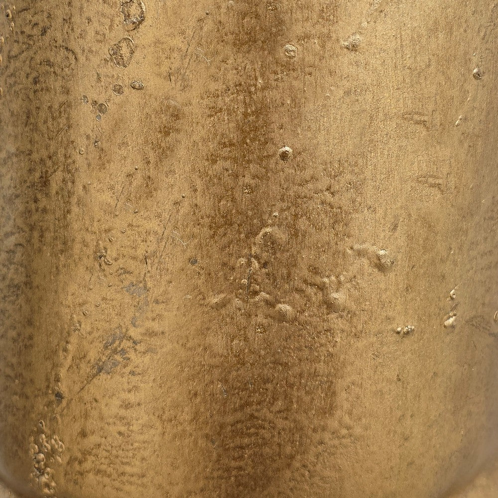 Neyra Iron Cow Bells Wall Decor 48 Inch Wide Decorative, Antique Gold Finish, Jute Hanging Rope - UPT-331890