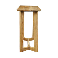 Nina Console Table | 48" Rectangular Top | Open Frame with Trestle Base | Natural Brown Mango Wood - UPT-332347