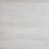 Aya 40" Square Coffee Table | Biscotti White Mango Wood | Bold Angled Legs - UPT-332349