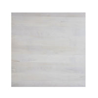 Aya 40" Square Coffee Table | Biscotti White Mango Wood | Bold Angled Legs - UPT-332349