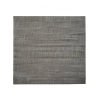 Rydan Coffee Table | 33 Inch Square Block Top | Sandblasted Gray Mango Wood  - UPT-332351