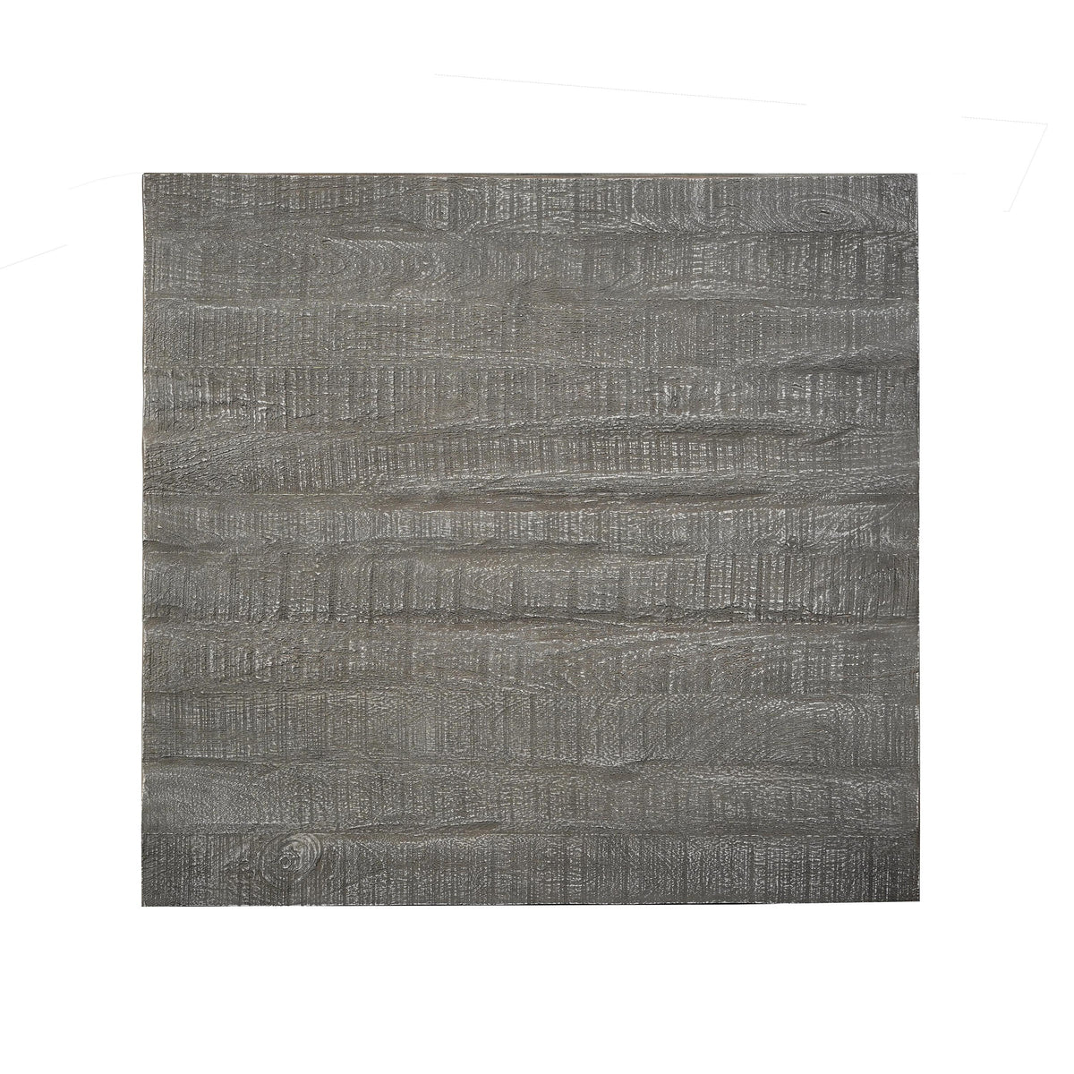 Rydan Coffee Table | 33 Inch Square Block Top | Sandblasted Gray Mango Wood  - UPT-332351