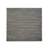 Rydan Coffee Table | 33 Inch Square Block Top | Sandblasted Gray Mango Wood  - UPT-332351