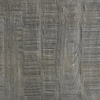 Rydan Side End Table | 19 Inch Square Block Top | Sandblasted Gray Mango Wood - UPT-332352