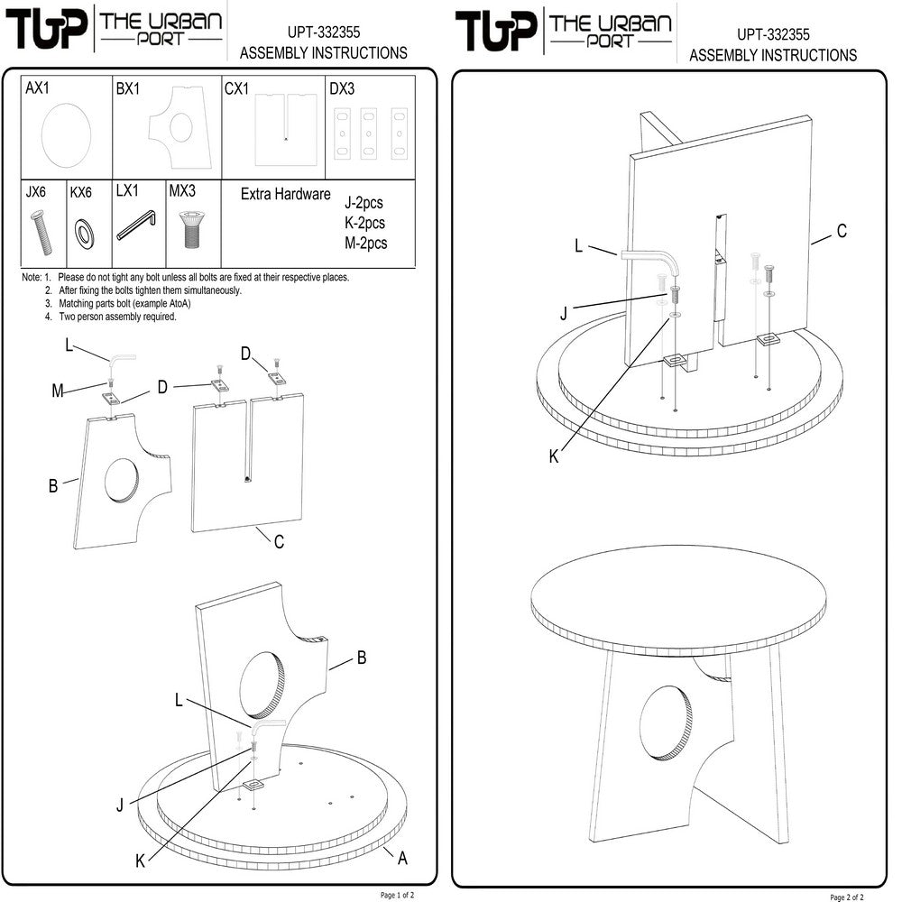 Kali Coffee Table | 27" Natural Round Marble Tabletop | Dark Brown Mango Wood Sculptural Base - UPT-332355