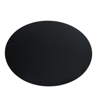 Capri Coffee Table | 36 Inch Round Glass Top | Melting Drip Design  | Nickel Silver - UPT-332450