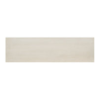 Jesina 69 Inch Sofa Console Table, Antique White Mango Wood, Stacked Beaded Legs - UPT-350766