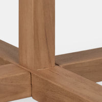 Hiya Freestanding Hat, Coat Rack, 8 Branch Hooks, Natural Brown Teakwood, 72 Inch - UPT-355835