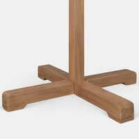 Hiya Freestanding Hat, Coat Rack, 8 Branch Hooks, Natural Brown Teakwood, 72 Inch - UPT-355835