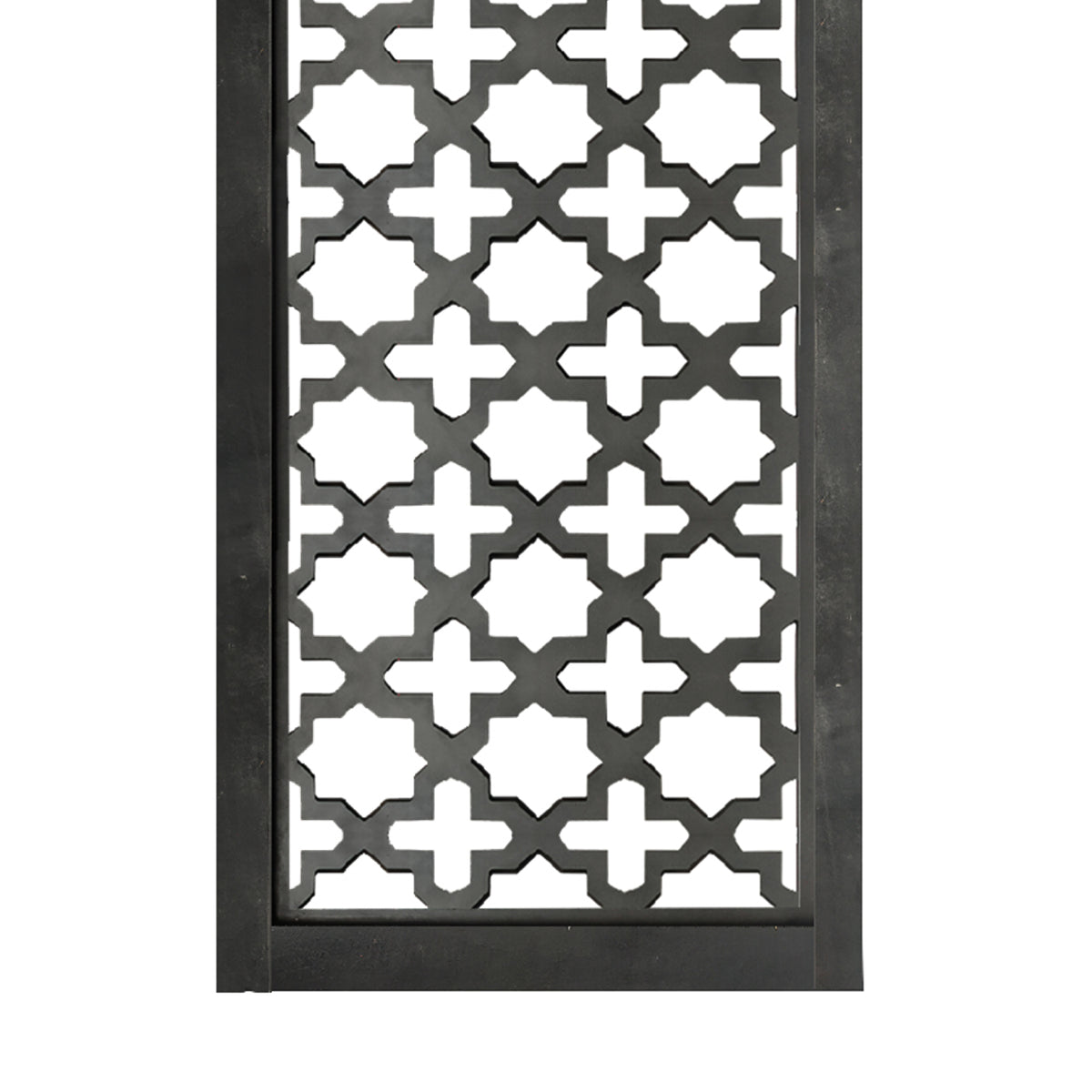 B- Rectangle Wood Lattice Wall Decor