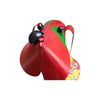 15 Inch Decorative Metal Dog Sculpture, Multicolor - BM04287