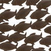 Attractive Metal Fish Wall Decor In Bronze - BM05830