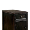 Meadow Transitional Style Side Table, Black - BM122825
