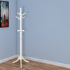 BM122987 Prismo Transitional Style Coatrack, White