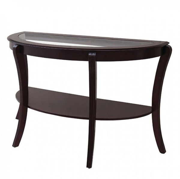 BM123011 Finley Contemporary Style Semi-Oval Table